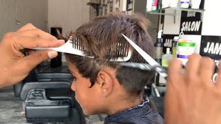 How To Give Homeless Child Haircuts with Scissors ASMR [upl. by Esom]