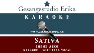 Sativa Jhené Aiko  Karaoke with Lead Vocal [upl. by Anilat]