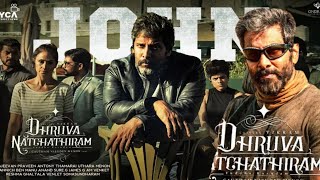 Dhruva NatchathiramOfficial Trailer  dhruva natchathiram update  Chiyaan Vikram  Harris Jayaraj [upl. by Atikim904]