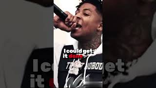 NBA YoungBoy Talks About Being Afraid Of People Until He Hits The Stage shorts [upl. by Coleville]