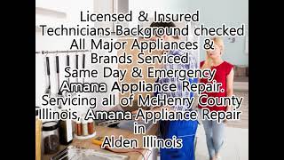 Amana Repair Alden IL 8476169396 [upl. by Bradlee]