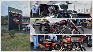 Leesburg Bikefest 2023 at Gator Harley MUST SEE CUSTOM MOTORCYCLES [upl. by Harpp381]