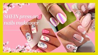 SHEIN PressOn Nails 💅 [upl. by Carmen869]