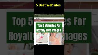 Top 5 Websites For Royalty Free Images shorts5bestwebsitesroyaltyfreeimages [upl. by Jillie]