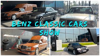 BENZ CLASSIC CARS SHOW KOCHI benz automobile classicbenz w124 w123 mercedesbenzcars a45amg [upl. by Gnap]