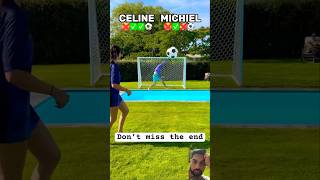 Celine vs Michiel shorts funny football viralshorts [upl. by Onailerua]