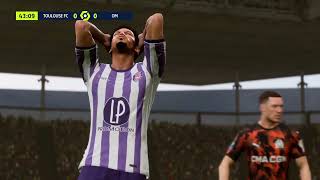 Gameplay FC 24  Toulouse  Olympique de Marseille  Ligue 1  20242025 [upl. by Hars]