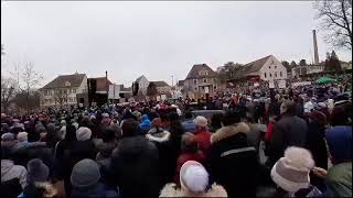 Protest in Tirschenreuth [upl. by Enimasaj]