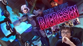 Doublelift  DUO WITH BIOFROST  SNIPING BJERGSEN [upl. by Styles]