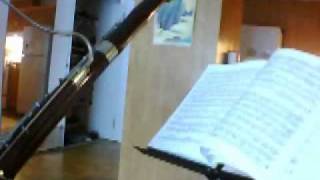 Schreiber Bassoon Plays Weissenborn studies 22 [upl. by Cinemod570]