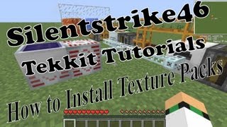 How to install Texture Packs in Tekkit [upl. by Nnylhsa]