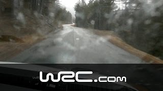 Kris Meeke Onboard SS03 Rallye Monte Carlo 2014 [upl. by Arahas]