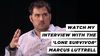 Exclusive Interview  Lone Survivor Navy Seal Marcus Luttrell w Ed Young [upl. by Fidole]