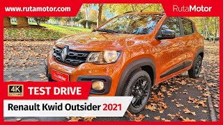 Renault Kwid Outsider 2021  ¿Será el rey del segmento Por fin llega el esperado hermano del Duster [upl. by Cissej]