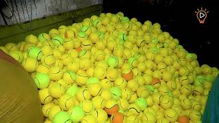 The Journey of a HighQuality Tennis Ball From Factory to Final Serve [upl. by Nya]