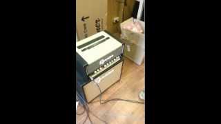 Egnater Rebel 30 recording out to Two Notes Torpedo CAB overdriven sound [upl. by Ahsiekan]