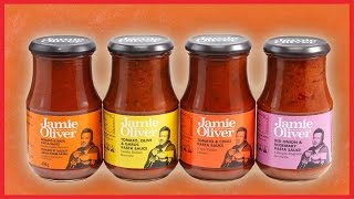 Jamie Oliver Tomato Olive amp Garlic Pasta Sauce UNBOXING [upl. by Ratep]