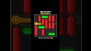 11th October Hamster kombat Daily MiniGame  Puzzle Solved  in few Second [upl. by Colpin]