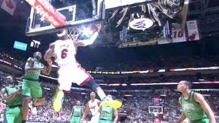 LeBron James Top 10 Dunks 20122013 HD Part 2 RIP Jason Terry [upl. by Attezi]