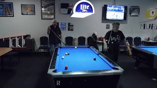 APA 9 Ball Match Rob 6 vs Heinz Schmidt 5 played at Murreys Street Darts 1st video [upl. by Alyse889]