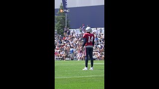 Patriots QB Jacoby Brissett Does Cartwheel During Practice [upl. by Juanne]