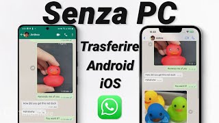 Gratis ufficialmente Da Android ad iPhone 16 Senza Perdere I Dati e Senza PC [upl. by Ahsimal]