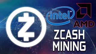 How To Mine Zcash with your CPU [upl. by Ahsinam]