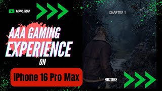 iPhone 16 Pro Max The Best Mobile Gaming Experience Yet [upl. by Alyahc]