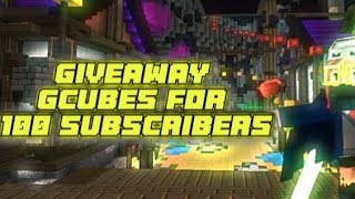 I Giveaway GCUBES🤯🤑 In 100 Subscribes  No Clickbait 100  Special For Blockman Go [upl. by Kuster]