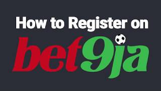 Bet9ja registration Bet9ja online registration on PC [upl. by Warrin]