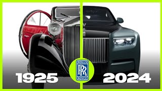 Witness the Remarkable Evolution Rolls Royce Phantom 19252024 [upl. by Gwendolyn]