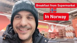 Low Budget breakfast from Supermarket in Norway [upl. by French402]