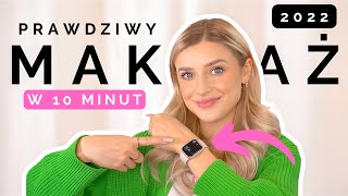 SZYBKI MAKIJAŻ w 10 minut na co dzień ✨  SUPER EFEKT 👌🏼 [upl. by Annaj300]