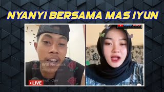 MAS IYUN DUET NYANYI SAMA AMELIA TENTANG KEGALAUAN HATI MAS IYUN [upl. by Asil218]