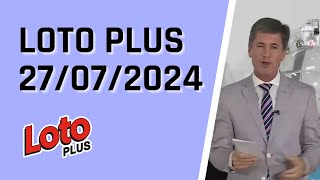 Loto Plus en vivo 27072024  Resultados del sorteo Loto Plus del Sábado 27 de Julio del 2024 [upl. by Irrahs]