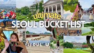 🇰🇷 28 Places to Visit in Seoul 2024  Korea Travel Vlog  Top Seoul Attractions [upl. by Attenor]