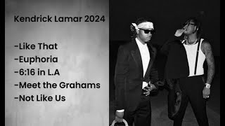 Kendrick Lamar Playlist 2024 [upl. by Llennehc]