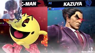 Riddles Kazuya vs Kurshaun PacMan Dufaux Shulk  15 Oct 22 [upl. by Nonek]