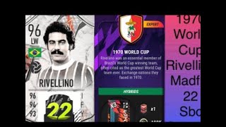 1970 World Cup Sbc Rivellino Madfut 22 Sbc Solution [upl. by Bertilla]