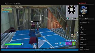 Live fortnite clan tryouts [upl. by Rotce]