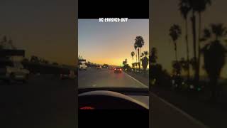 Definition Of Crashout  Viral racingcrash carcrash BMW racingfail shorts funny trending [upl. by Gussy]