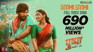 Pushpa Saami Saami  Full Video Song  Allu Arjun Rashmika Mandanna  Sunidhi C  DSP  Sukumar [upl. by Yoccm393]