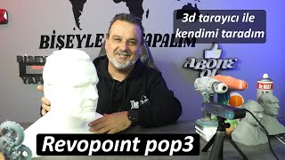 Revopoint POP 3 3D Scanner 3d tarayıcı [upl. by Bruns722]