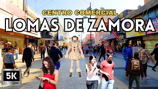 【5K】PASEO CENTRO LOMAS DE ZAMORA 2023  CALLE LAPRIDA  PLAZA GRIGERA  MUNICIPALIDAD  CATEDRAL [upl. by Weisler]