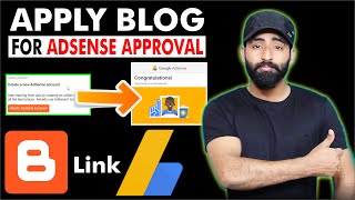 Link AdSense with Blog  Sign up For AdSense  Apply Website for Google AdSense [upl. by Lannie536]