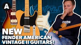 NEW Fender American Vintage II Guitars  Authentic Fender Craftsmanship [upl. by Ellwood]