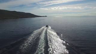 Botnia Targa 25 MKII  Cape Sounion Greece [upl. by Saihtam11]