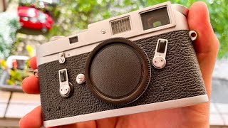 Leica M4 Camera Test  How to Use [upl. by Arikahs]