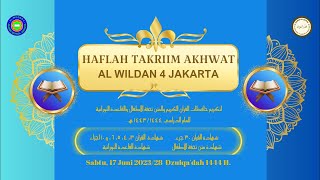 HAFLAH TAKRIM AKHWAT AL WILDAN 4 JAKARTA [upl. by Gregoire]