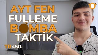 AYT FEN FULLEME BOMBA TAKTİK [upl. by Irrek]